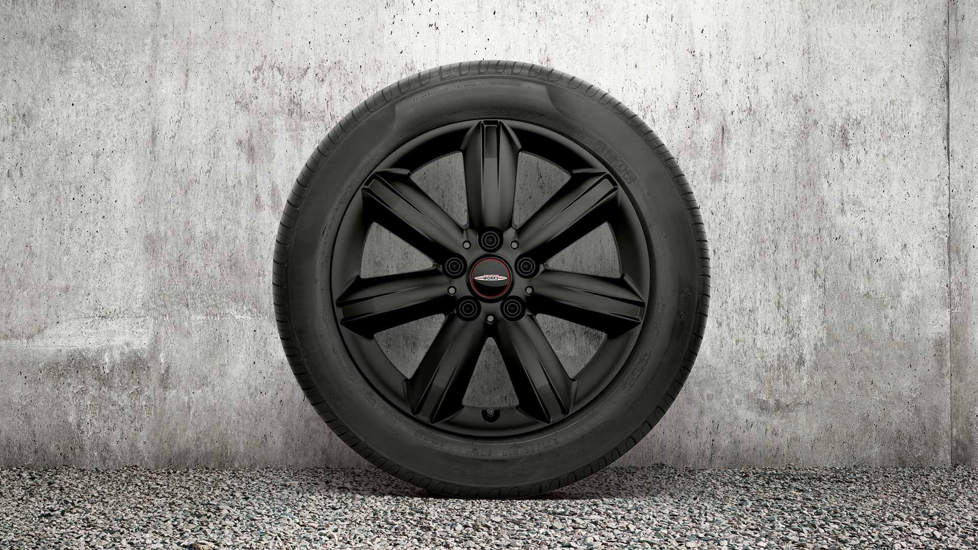 mini wheels – winter complete – 17" jcw star spoke